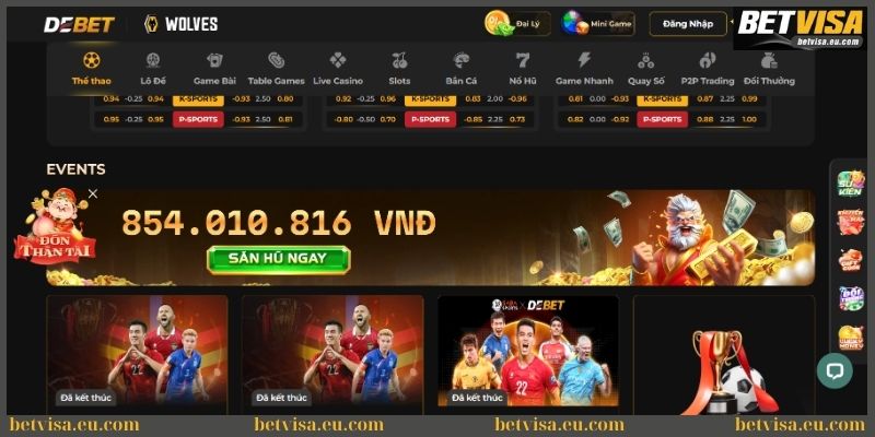 Những lợi thế nổi bật của nền tảng game Debet