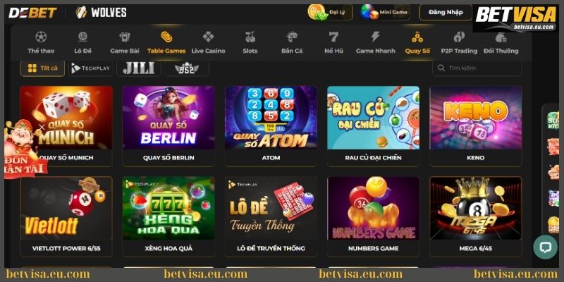 Sản phẩm game Debet đạt chuẩn chất lượng cao